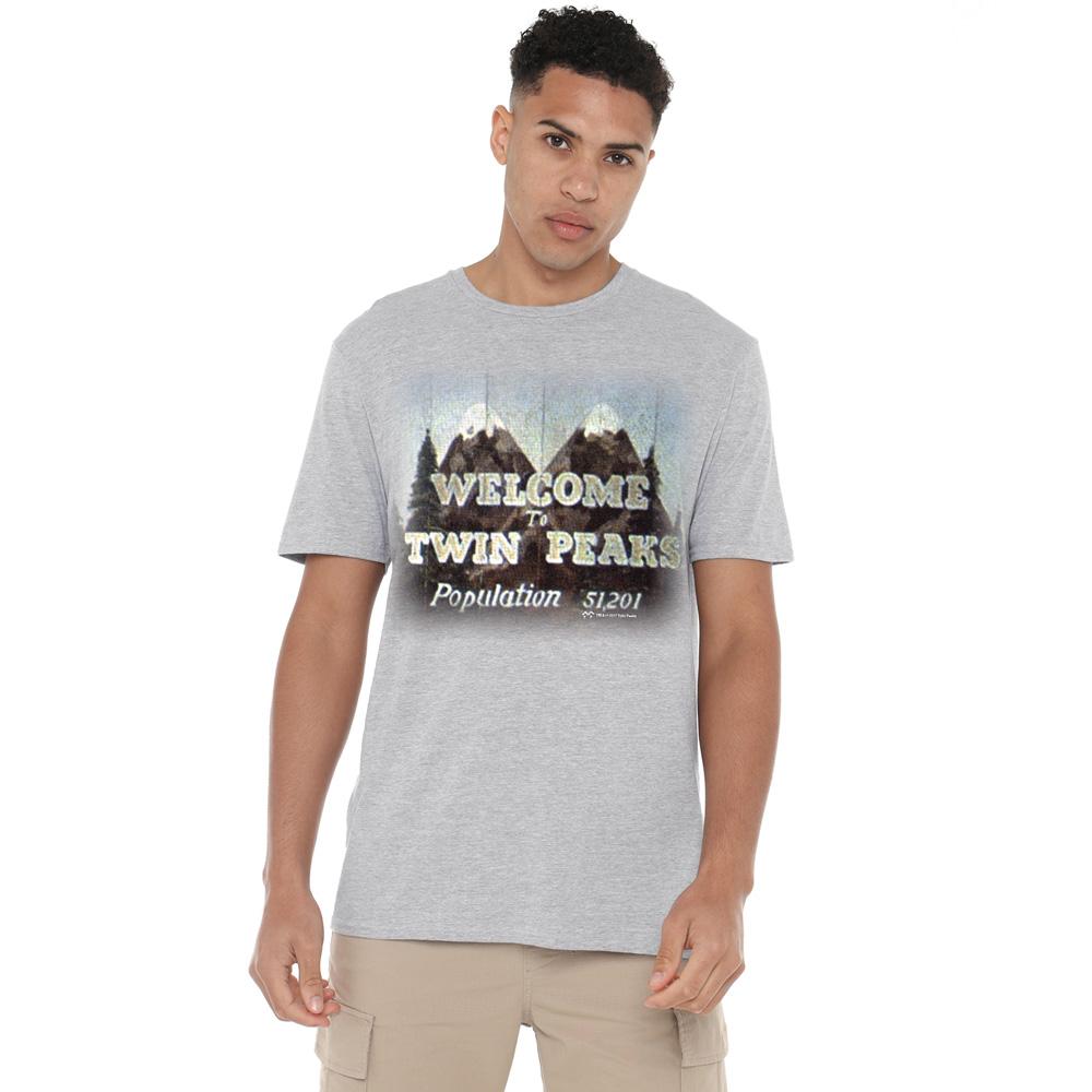 Twin Peaks Mens Welcome To T-Shirt