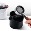 Shock-Absorbent Espresso Coffee Knock Box Anti-Slip Dump Bin with Removable Knock Bar for Coffee Grounds Waste Bin