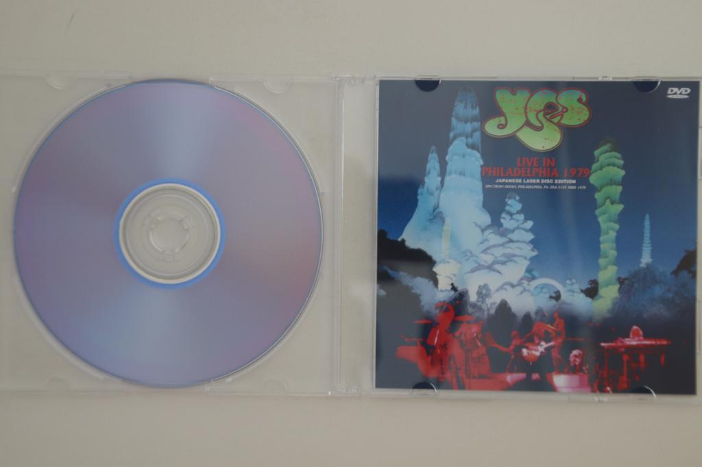 DVD YES - Live In Philadelphia 1979 NONE NOT ON LABEL Unknown Rock Used