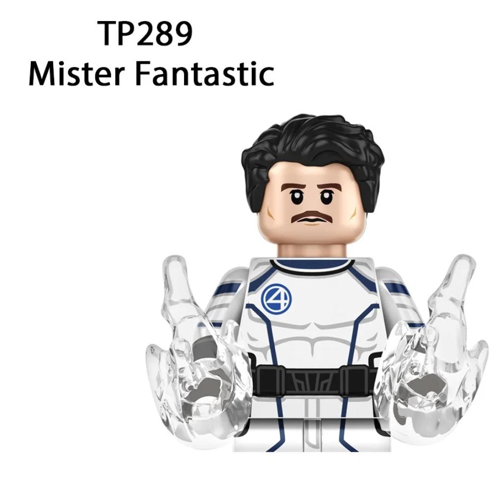 G0151 Nya Fantastiska Fyran Set Byggklossar Human Torch Mister Fantastic Galactus Mini Actionfigur Leksaker