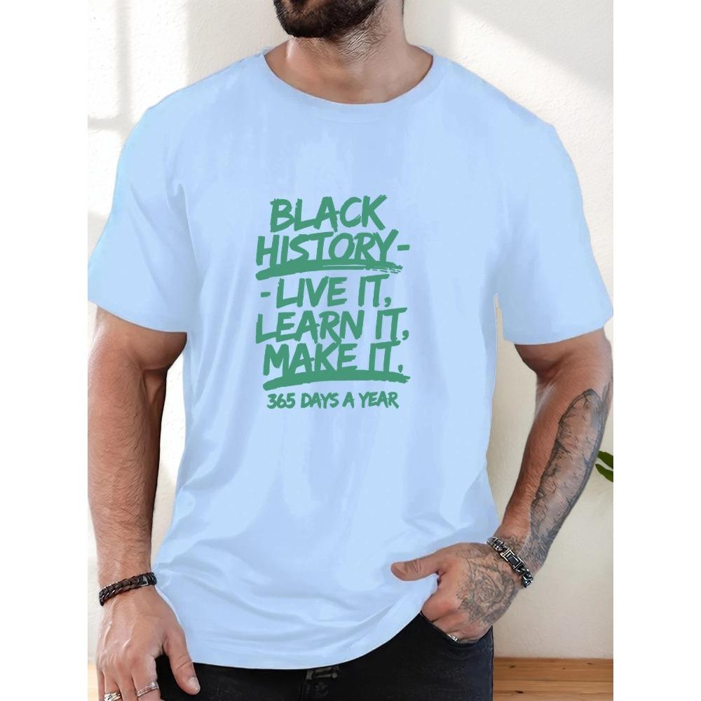 Sommer Herren Baumwolle Oversized T-Shirt Englisch Buchstaben Print Lässig Streetwear Kurzarm Atmungsaktiv Rundhals