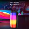 Portable Bluetooth Speaker: High-Quality Sound with Subwoofer, Seven-Color LED Lights, Outdoor Use, Model 1202