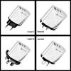 Universal Charger: 1U+2PD, Compatible with Australian, European, American, and British Power Standards