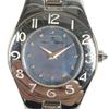 69650 Linea 12P Diamond Blue Shell Women's Watch Wristwatch