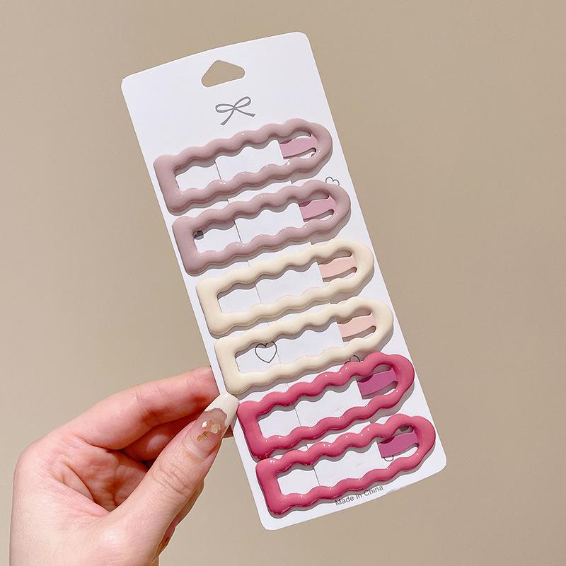 Dopamine Color Bangs Hair Clip Sideburns for Kids & Women - Duckbill Hairpin Headwear