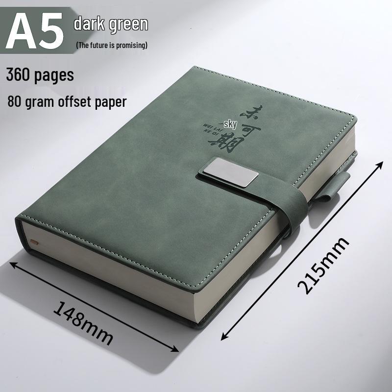 Deluxe A5/B5 Business Planner Notebook with Custom Logo Gift Box