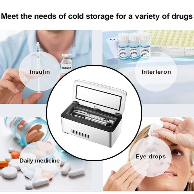 Cooler Box Portable Refrigerated Box Mini Constant Temperature Refrigerator