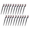 20PCS Wide Coverage Rotating Sprinkler Nozzle Plastic Micro Spray Head  Flower Bed Irrigation