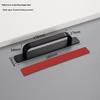 Aluminum Alloy No-Drill Handle for Glass, Wood, or Wardrobe Doors and Windows