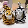 Simulation Tiger Pet Need Plush Toy Funny Giraffe Doll Leopard Lion Doll Children's Gift