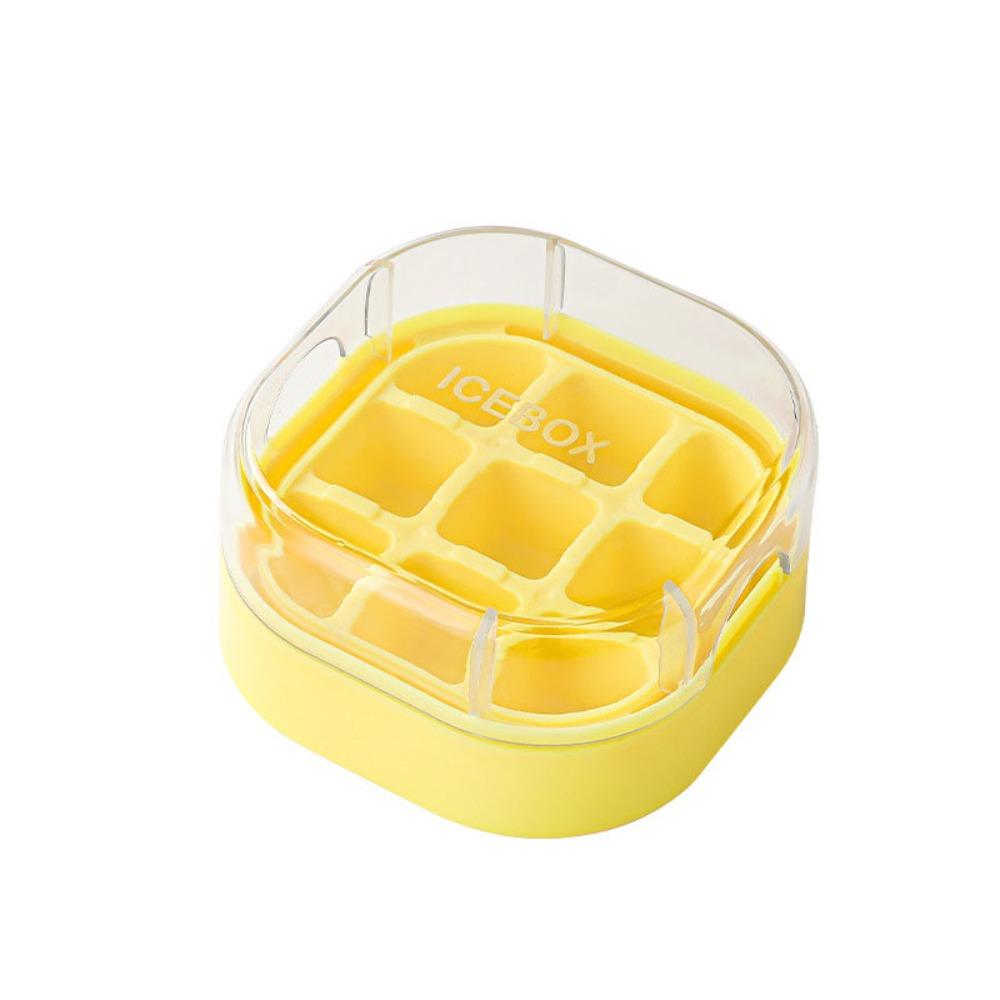 New 9 Grids Ice Mould Mini Press Ice Cube Maker Ice Compartment Party Home Summer Supplies