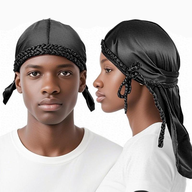 Belüftete Dreadlock Mode Seiden Kopftuch Hut Für Männer Frauen Und Kinder Dünner Polyester Hut