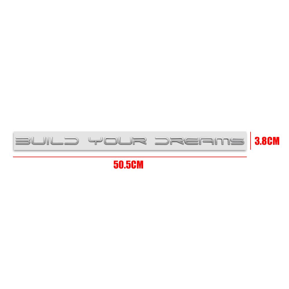 Für BYD Tang Atto3 Yuan Plus Seal Song Dolphin Sealion ABS Auto Styling Aufkleber Auto Heckklappe Buchstaben Dekor Aufkleber Zubehör