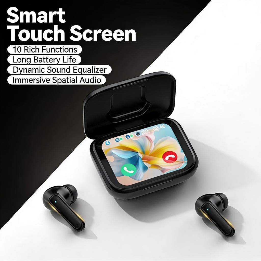 Wireless Earbuds, Waterproof for Sports and Work with Long Battery Life.