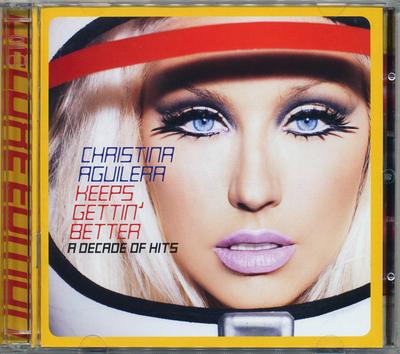 CD CHRISTINA AGUILERA - Keeps Gettin' Better: A Decade Of H 88697389232 RCA 2008 Japan Dance & Electronica Used