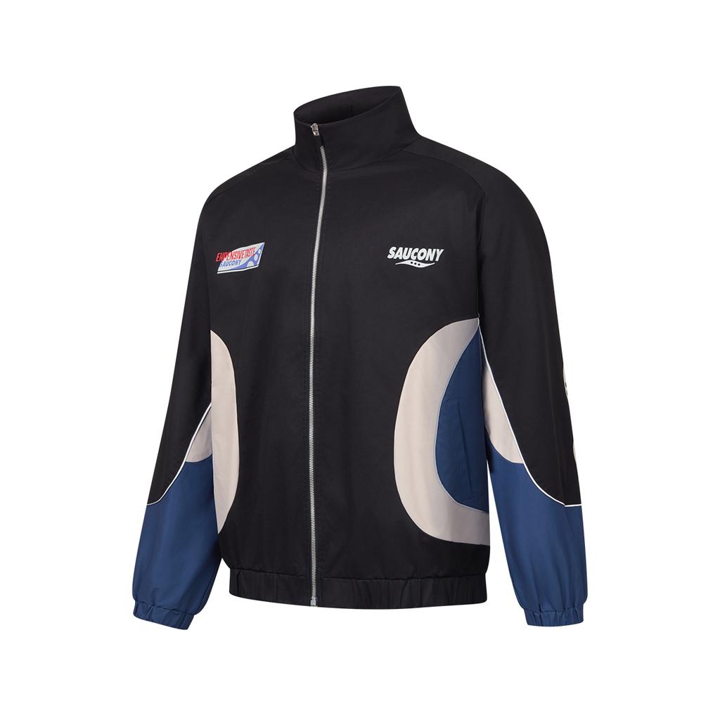 Saucony Jackets Unisex Klin Black Stand Collar Moderate Other SA3250WJ02G-BK015