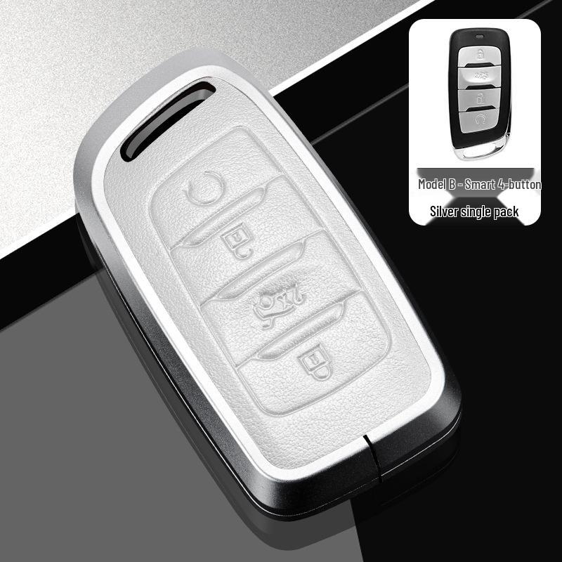 Changan Car Key Cover for Third Gen CS75 Plus, Yidong Plus, CS55, and CS35 Plus