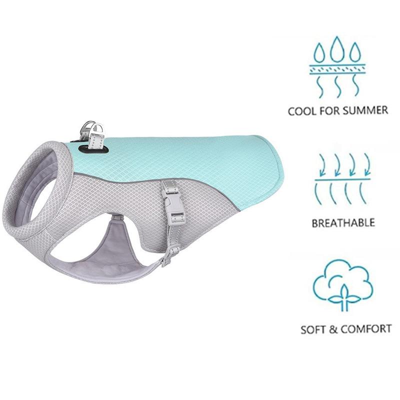Summer Cool Down Gear for Dogs, Dog Cooling Vest UV Sun Protection - Lightweight, Dog Anxiety Relief Vest During Hot Days