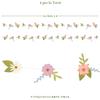 Cheerland Wildflower Party Decorations Flower Banner Birthday Fairy Floral Garland Paper Flower Garland for Spring Woodland Baby Shower Tea Party