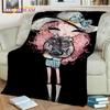 Cartoon Ballerina Fairy Cute Ballet Girl Blanket,soft Throw Blanket for Home Bedroom Bed Sofa Picnic Office Cover Blanket Kids