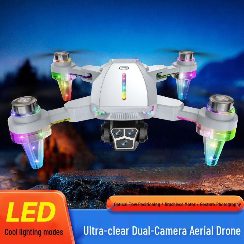 Beginner Drone: HD Aerial Photography, Foldable, Drop-Resistant Remote Control Aircraft for Kids