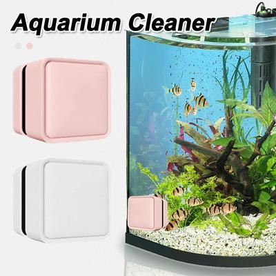 Mini Aquarium Glass Cleaner Brush Scratch-resistant Algae Scraper Glass Cleaner  for Fish Tank