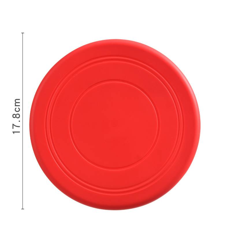 Bite Frisbee Pet Resistant Float Soft Supplies Interactive Toy Multiple Colors
