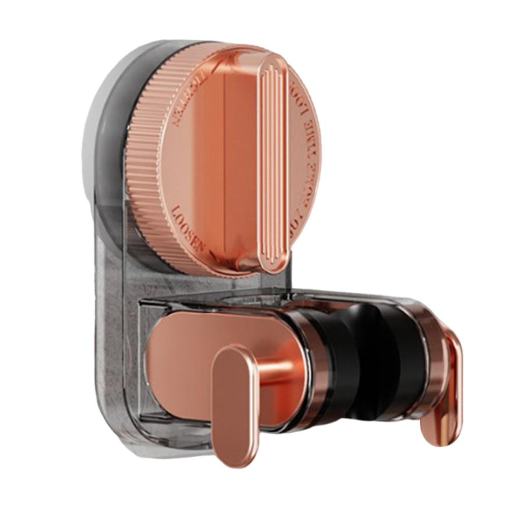 

Adjustable Shower Holder No Drilling Shower Bracket For Daily Shower Routine For Bathroom Accessories 10.5*7.7cm розового золота