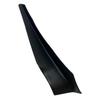 Car Front Right Corner Windshield Wiper Cowl Extension Cover Trim Fit for Volkswagen Passat 2016 2017 2018 Black Plastic New