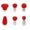 6Pcs Car Dent Repair Tool Leather Hat Hammer Replacement Head Dent Repair Replacement Head Hook Top Pit Tool M8 thread