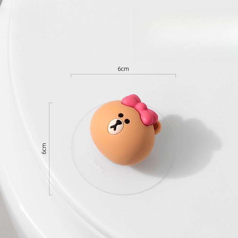 Toilet Seat Lid Lifter Toilet Lid Lifter Does Not Dirty Hands Household Artifact Creative Cartoon Silicone Toilet Lid Lifter