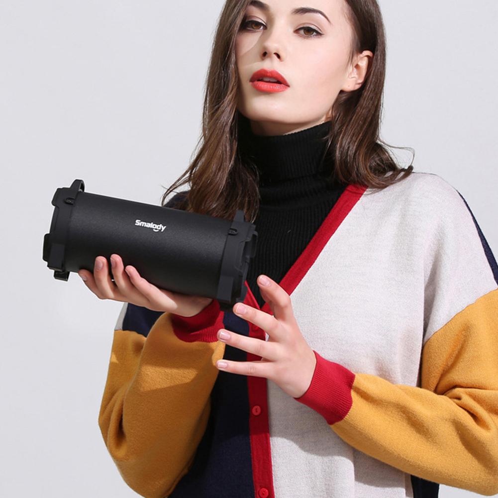 SL-10 Portable Wireless Boombox with 3.5mm AUX Input Jack USB Rechargeable Loud BT Speaker Stereo System for Outdoor MP3/USB