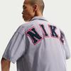 Nike M Nl Btn Down Ss Shirt If0927 060 Anthra White