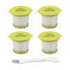 Vacuum Filter Package for PCL700 PCL704 CL705 18V 4 Standard Filters with Cleaning Brush for Effective Maintenance