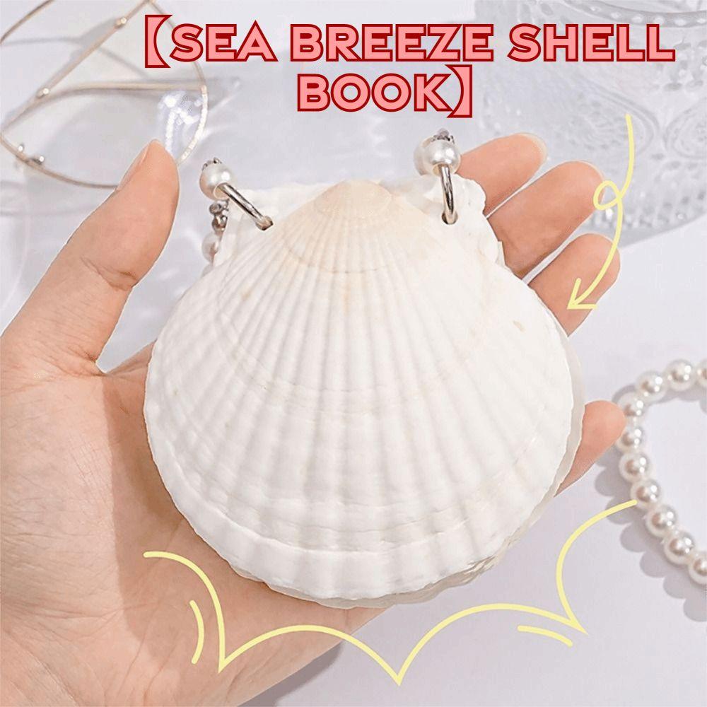 Naturalna Muszla Muszla Notatnik Wielofunkcyjny Notatnik z Wkładami Dziennik Książka Memo Pisanie