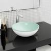 Day and Night - Day and Night White Tempered Glass Sink 35x12 Cm