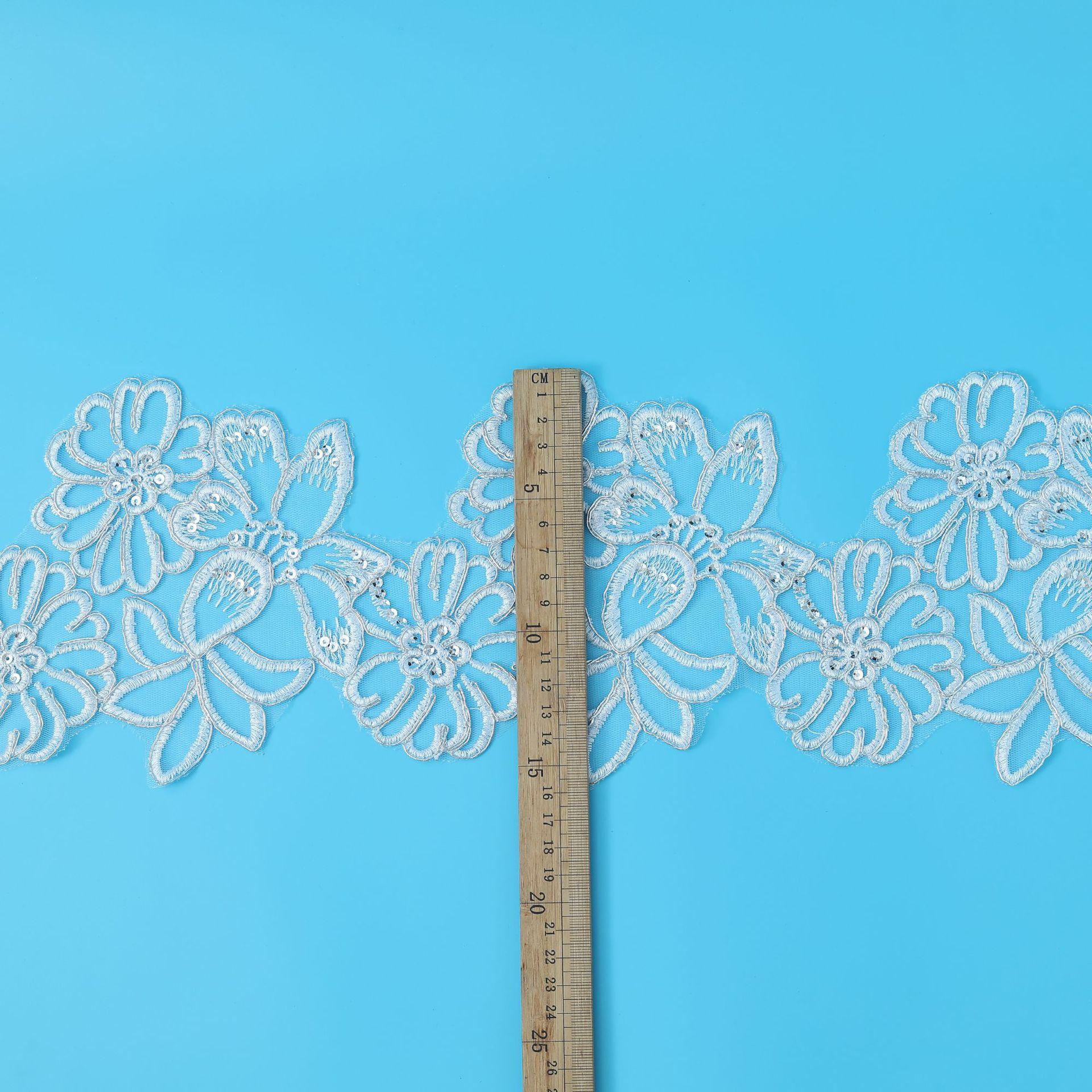 

Свадебная машина Кость Шип Вышивка Кружевной край Одежда Одежда Аксессуары Кружево Одежда Детская одежда Аксессуары ручной работы Полиэстер Шелк Кружево bleached/silver piece/silver bone/width 16CM