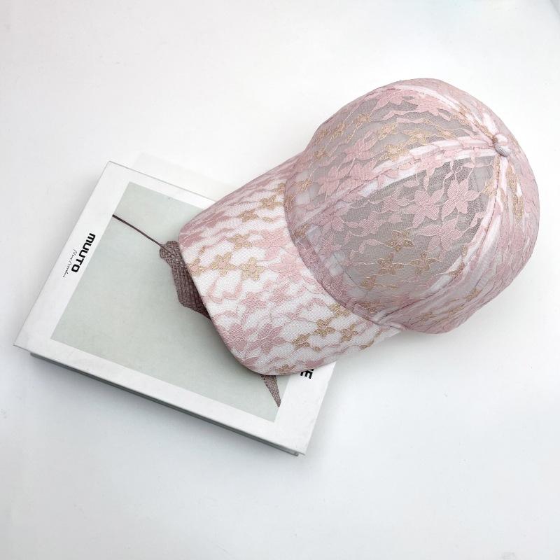 For Lace Cap Baseball Floral Women Breathable Adjustable And Perfect For Summer Outings