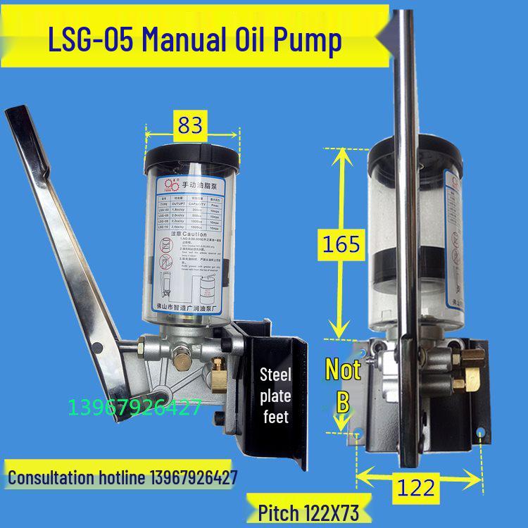 **Hand-Press Manual Oil & Grease Pump SNB10 LSG-05 Y-8**