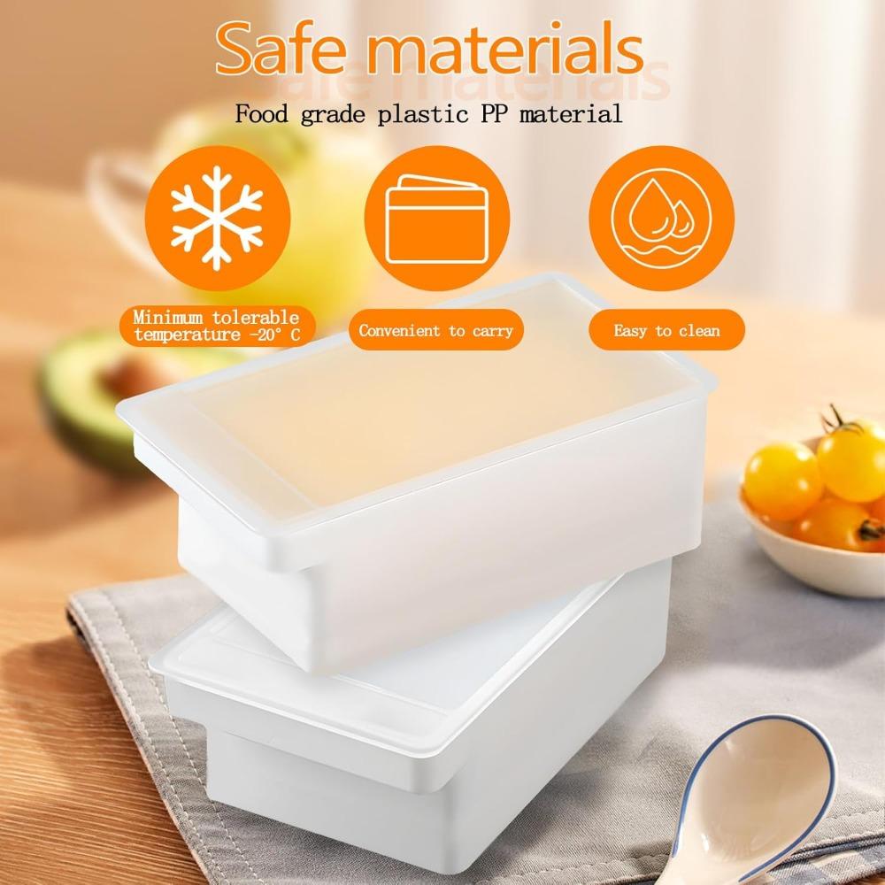 Butter Dish with Cover and Cutter Fresh Keeping Box for Refrigerator Storage Home Butter Storage Container Cheese Storage Box