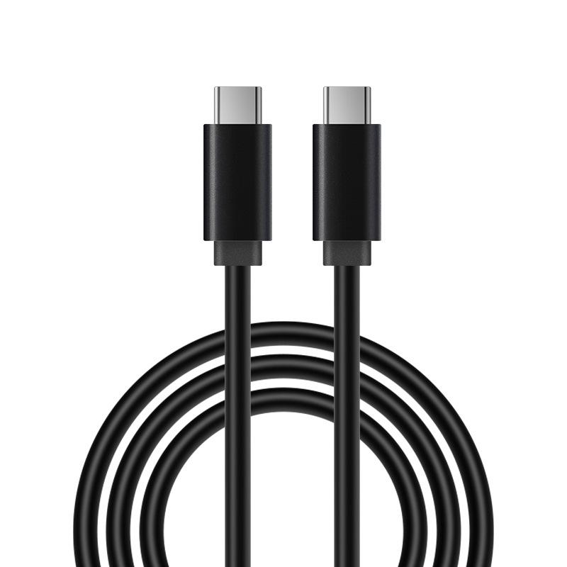 Type-C Dual-Head PD60W Fast Charging Cable, Pure Copper, 3A High Power, Universal for Computer, Mobile Phone, High-Speed Data Transfer