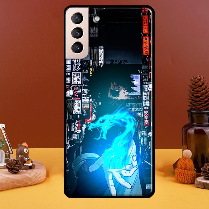 My Hero Academia Dabi Case For Samsung Galaxy S21 Ultra S20 FE S8 S9 S10 Note 10 Plus Note 20 S22 Ultra Cover