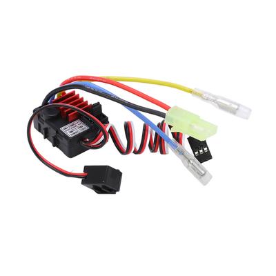 Wodoodporny regulator RC 25A szczotkowy 1A 6V BEC Szczotkowy regulator ESC do samochodu RC 1 18 1 24 Elektryczny kamper ciężarówka