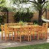 vidaXL Garden Chairs 8 Pcs 56x55.5x90 Cm Solid Acacia Wood 3324848