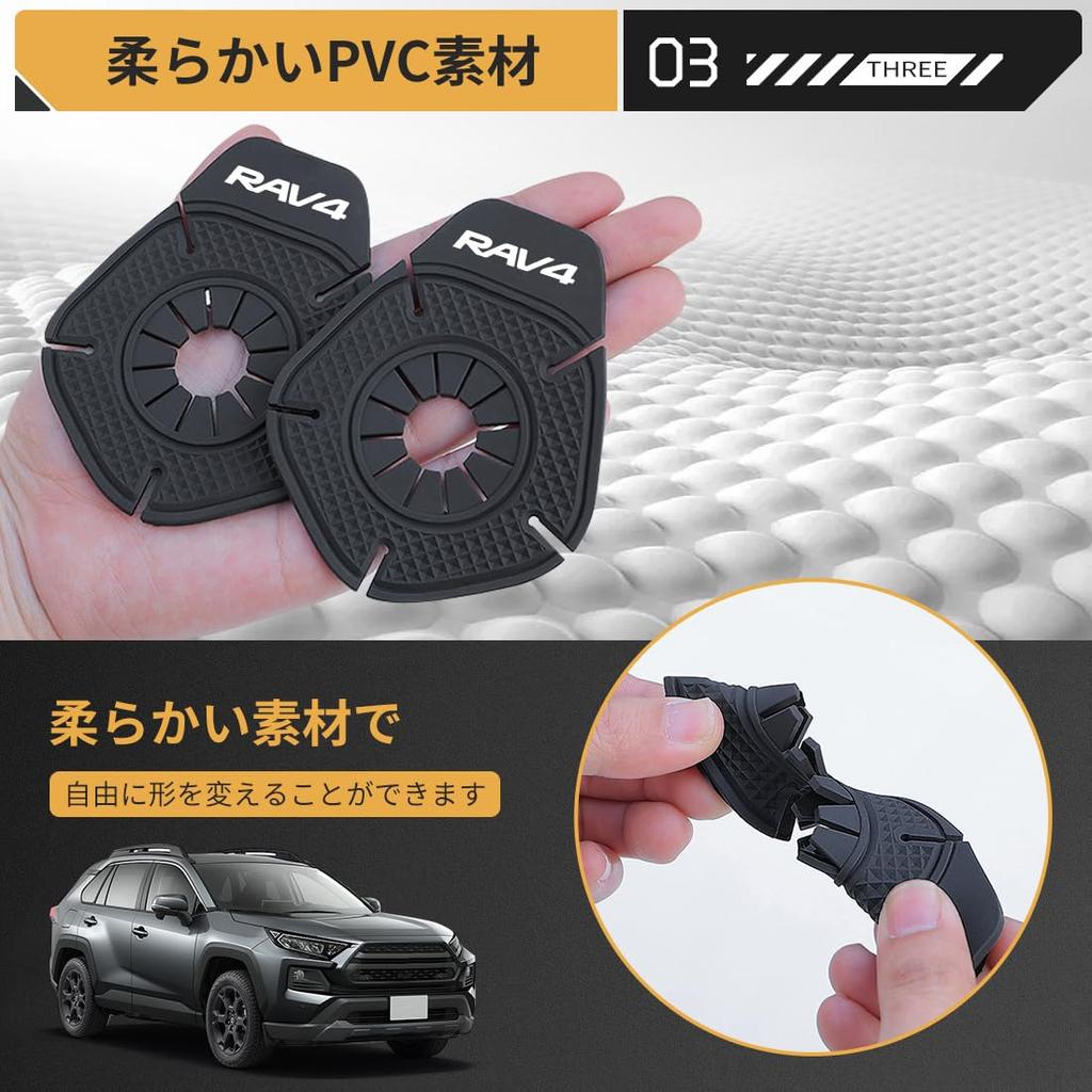 LUTU New RAV4 Compatible with All Series Wiper Hole Cover,