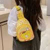 Kuromi Children Cartoon Print Nylon Crossbody Bag For Kindergarten Kids