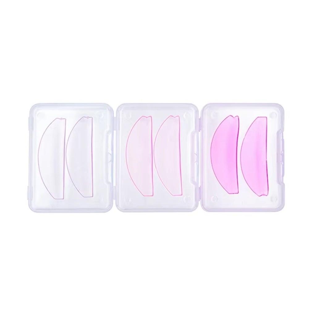 Applikatorwerkzeuge Silikon Wimpernwellen-Pads 3D Wimpernwickler Zubehör Wiederverwendbar Wimpernwellen-Wickler Selbstklebend Ultra Dünn