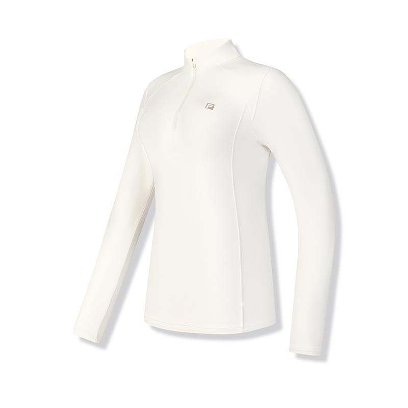 New FILA T Shirt Women's Heron White A11W511218FWT