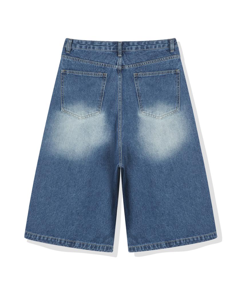 ULIFEZIP Kota Women'S Washed 3/4 Length Bermuda Denim Pants 3 Colors [Ulzd_0029]