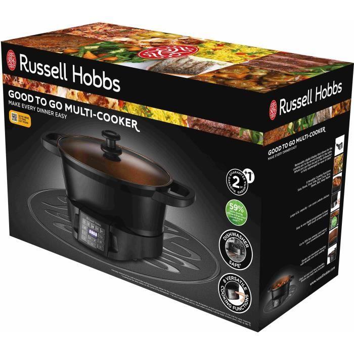 Multicuiseur russell hobbs - 28270-56 - capacité 6,5l - 8 fonctions de cuisson - cuve acier inoxydable - 750w